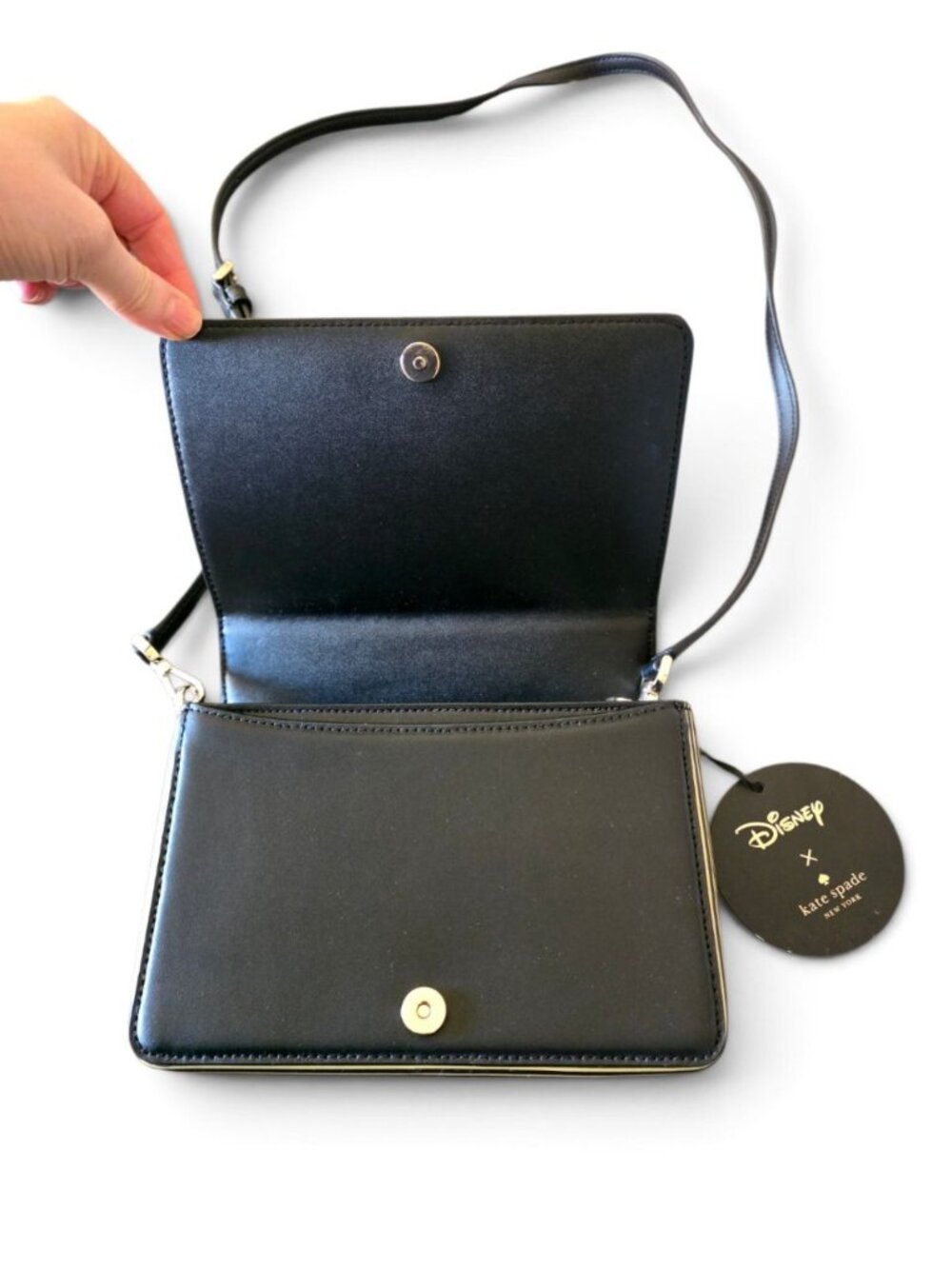 NWT Kate Spade x Disney Beauty Beast 3D Story Book Leather Crossbody Bag Rare - Picture 9 of 16